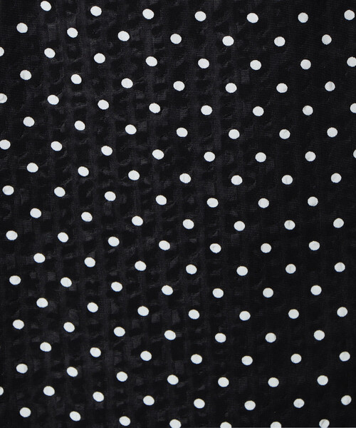 COMME CA ISM（コムサイズム）の「【洗える／セットアップ対応】ドット　前ベンツ　タイトスカート（スカート・レディース・ブラック/ホワイト・MEDIUM/LARGE）」の17枚目の写真