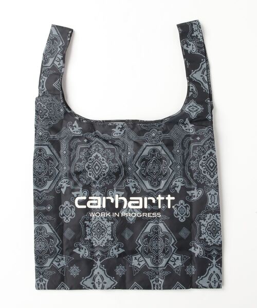Carhartt(カーハート)の「Carhartt 総柄エコバッグ(エコバッグ/サブバッグ・メンズ・ブラック・FREE)」の16枚目の写真