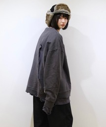 ADAM PATEK（アダムパテック）の「《ADAMPATEK》fleece fur flight cap /ファー付きフリースフライトキャップ（キャップ）」