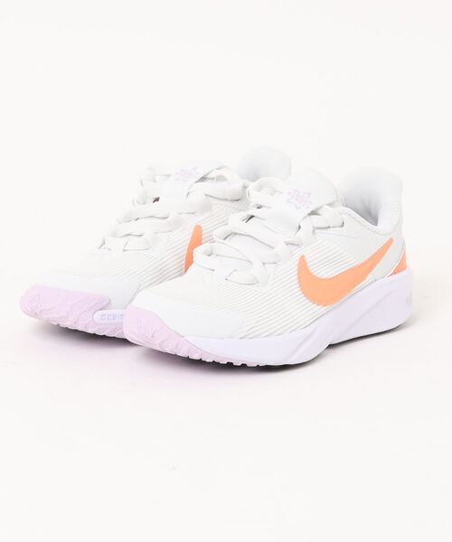 NIKE（ナイキ）の「《NIKE》ｽﾀｰ ﾗﾝﾅｰ 4 NN PS（スニーカー・キッズ・レッド/ブラック×ホワイト/ピンク/ロイヤルブルー/ホワイト/ブラック系その他/ライトピンク/ホワイト×ブラック/ブルー系その他/ライトブルー/ブラック系その他2/ブルー系その他2/ダークネイビー/ホワイト系その他・17.0cm/18.0cm/19.0cm/20.0cm/21.0cm/22.0cm/21.5cm/16.5cm/17.5cm/18.5cm/19.5cm/20.5cm）」の4枚目の写真