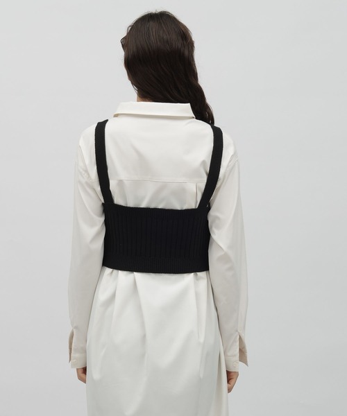 LAKOLE（ラコレ）の「ニットビスチェ / 972251（タンクトップ・レディース・ヘザーグレー/ブラック・SMALL/MEDIUM）」の11枚目の写真