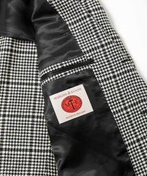 RING JACKET/別注M＆EVANS グレンチェック3Bシングルジャケット RING JACKET/別注M＆EVANS グレンチェック3Bシングルジャケット