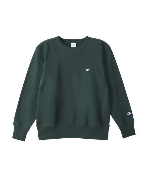 Champion（チャンピオン）の「【Champion/チャンピオン】メンズ リバースウィーブ(R) クルーネックスウェットシャツ（スウェット・メンズ・ダークネイビー/ブラック/シルバーグレー/オートミール/ホワイト/ワイン/その他35/アイボリー系/ブラウン系/モカ/レッド/ダークグリーン/バーガンディー・X-LARGE/LARGE/MEDIUM/SMALL）」の8枚目の写真