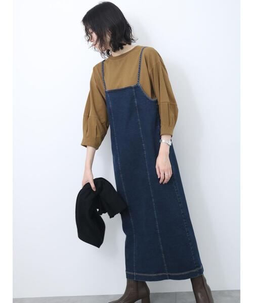 Samansa Mos2 blue（サマンサモスモスブルー）の「【ECO DENIM