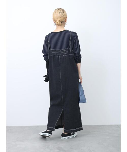 Samansa Mos2 blue（サマンサモスモスブルー）の「【ECO DENIM