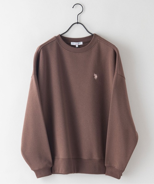 セール】【U.S.POLO ASSN./ユーエスポロアッスン】裏起毛 ワンポイント