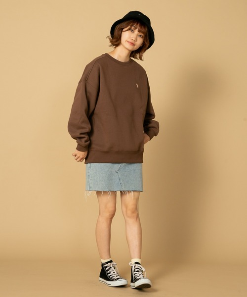 U.S.POLO ASSN./ユーエスポロアッスン】裏起毛 ワンポイントロゴ刺繍