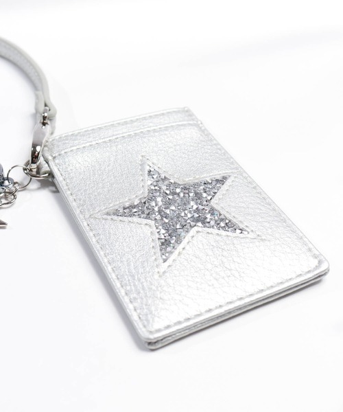 FUNALIVE（ファンアライブ）の「Pisoraro スタージェリー　パスケース（パスケース・レディース・シルバー/ライトグレー/ブラック・FREE）」の8枚目の写真