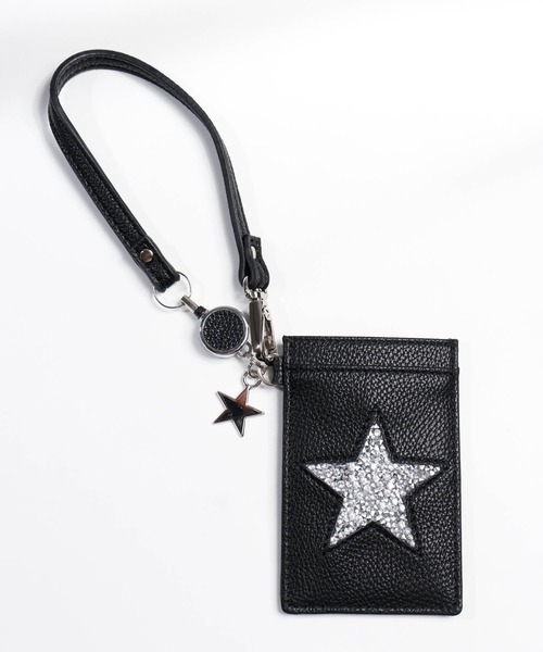 FUNALIVE（ファンアライブ）の「Pisoraro スタージェリー　パスケース（パスケース・レディース・シルバー/ライトグレー/ブラック・FREE）」の4枚目の写真