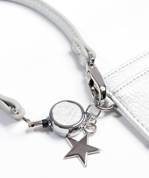 FUNALIVE（ファンアライブ）の「Pisoraro スタージェリー　パスケース（パスケース・レディース・シルバー/ライトグレー/ブラック・FREE）」の12枚目の写真