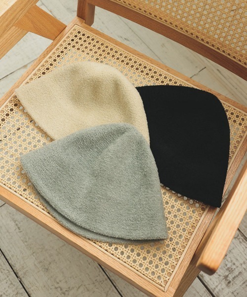 DONOBAN（ドノバン）の「モールベルHAT（ハット・レディース・アイボリー/グレイッシュベージュ/ブラック・F）」の16枚目の写真