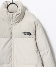 CONVERSE/コンバース Puffer Jacket/防風 撥水 オーバーサイズ 中綿 ファイバーダウン パファージャケット/キルティングアウター/レディース メンズ