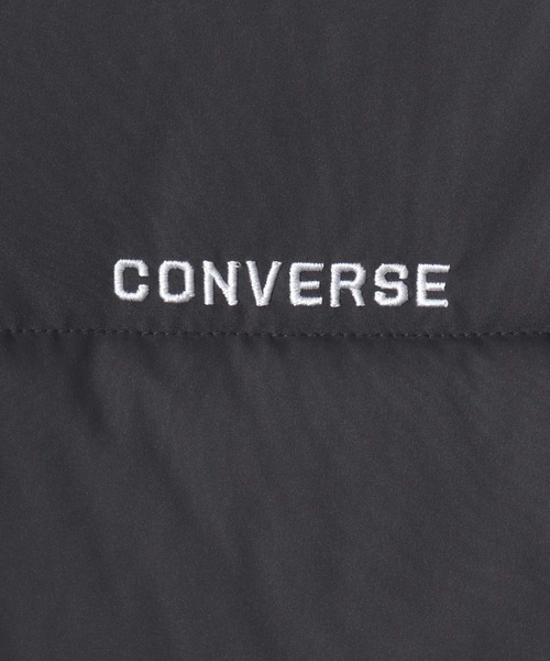 CONVERSE（コンバース）の「CONVERSE/コンバース PUFFER JACKET/防風 撥水 オーバーサイズ 中綿 ファイバーダウン パファージャケット/キルティングアウター/レディース メンズ（ダウンジャケット/コート・レディース・ブラック/オフホワイト/チャコール/ブラック系その他/ホワイト系その他・LL/M/L）」の7枚目の写真