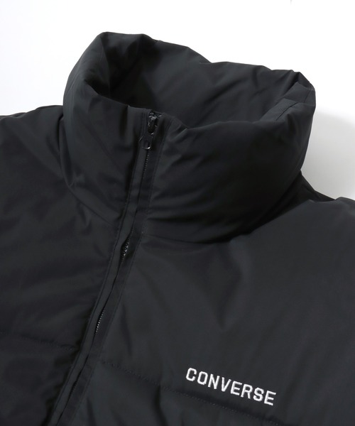 CONVERSE（コンバース）の「CONVERSE/コンバース PUFFER JACKET/防風 撥水 オーバーサイズ 中綿 ファイバーダウン パファージャケット/キルティングアウター/レディース メンズ（ダウンジャケット/コート・レディース・ブラック/オフホワイト/チャコール/ブラック系その他/ホワイト系その他・LL/M/L）」の16枚目の写真