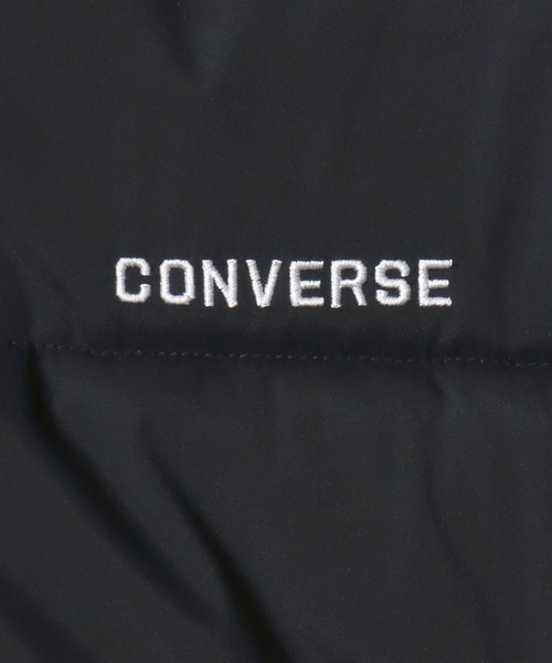 CONVERSE（コンバース）の「CONVERSE/コンバース PUFFER JACKET/防風 撥水 オーバーサイズ 中綿 ファイバーダウン パファージャケット/キルティングアウター/レディース メンズ（ダウンジャケット/コート・レディース・ブラック/オフホワイト/チャコール/ブラック系その他/ホワイト系その他・LL/M/L）」の6枚目の写真