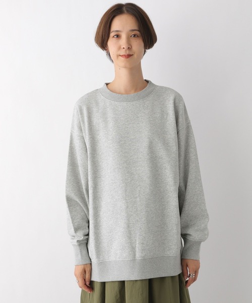 LEPSIM(レプシィム)の「【産前・産後対応】マタニティ/ボリュームスリーブ裏毛プルオーバー 961423(マタニティウェア/グッズ・レディース・ブラック/グレー/オフホワイト・FREE/SHORT)」の6枚目の写真