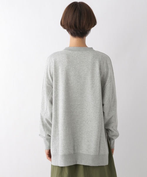 LEPSIM(レプシィム)の「【産前・産後対応】マタニティ/ボリュームスリーブ裏毛プルオーバー 961423(マタニティウェア/グッズ・レディース・ブラック/グレー/オフホワイト・FREE/SHORT)」の16枚目の写真