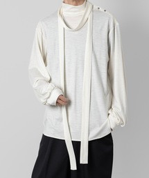 ato | STAND COLLAR JERSEY WITH STALL(Tシャツ/カットソー)