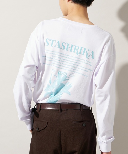 JOURNAL STANDARD（ジャーナルスタンダード）の「【ZOZO限定】ZZ MISHIMA MART L/S 1（Tシャツ/カットソー・メンズ・ホワイト×ネイビー/ホワイト系その他/ホワイト系その他3/ホワイト×イエロー/ホワイト×ブルー/ホワイト系その他2/ホワイト/ホワイト×グリーン・XXL/XS/XL/M/L/S）」の3枚目の写真