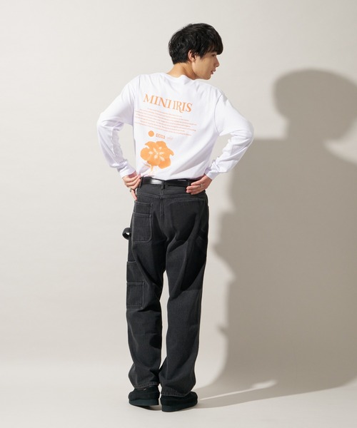 JOURNAL STANDARD（ジャーナルスタンダード）の「【ZOZO限定】ZZ MISHIMA MART L/S 1（Tシャツ/カットソー・メンズ・ホワイト×ネイビー/ホワイト系その他/ホワイト系その他3/ホワイト×イエロー/ホワイト×ブルー/ホワイト系その他2/ホワイト/ホワイト×グリーン・XXL/XS/XL/M/L/S）」の11枚目の写真