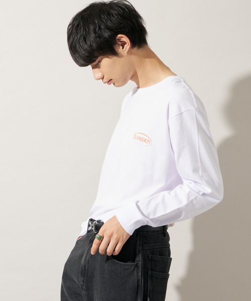 JOURNAL STANDARD（ジャーナルスタンダード）の「【ZOZO限定】ZZ MISHIMA MART L/S 1（Tシャツ/カットソー・メンズ・ホワイト×ネイビー/ホワイト系その他/ホワイト系その他3/ホワイト×イエロー/ホワイト×ブルー/ホワイト系その他2/ホワイト/ホワイト×グリーン・XXL/XS/XL/M/L/S）」の14枚目の写真