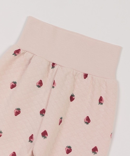 petit main（プティマイン）の「GIRLSキルトパジャマ（アンサンブル・キッズ・アイボリー/マルチ/ライトピンク・80ｃｍ/90cm/100cm/110cm/120cm/130cm）」の10枚目の写真