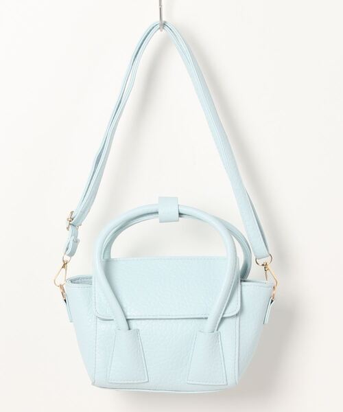 STYLEBLOCK（スタイルブロック）の「2WAYミニショルダーバッグ（ショルダーバッグ・レディース・ホワイト/ピンク/グリーン/ブルー/ブラック・FREE）」の9枚目の写真