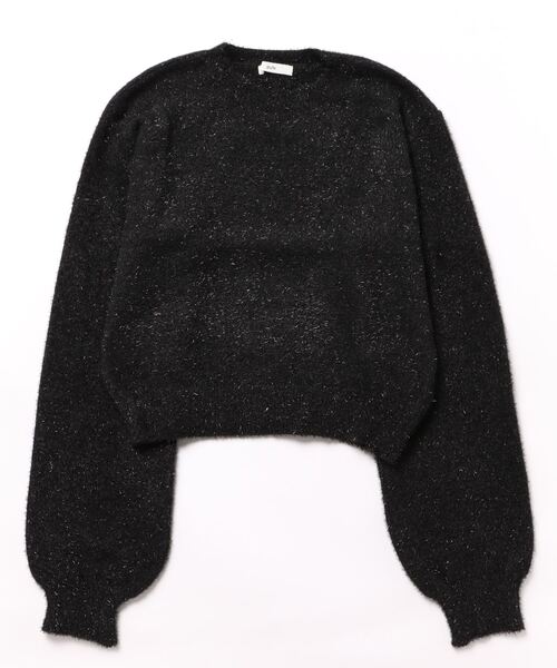 DONOBAN(ドノバン)の「【pufe】グリッターニット(ニット/セーター・レディース・ブラック/ホワイト系その他/シルバー/マルチ・F)」の7枚目の写真