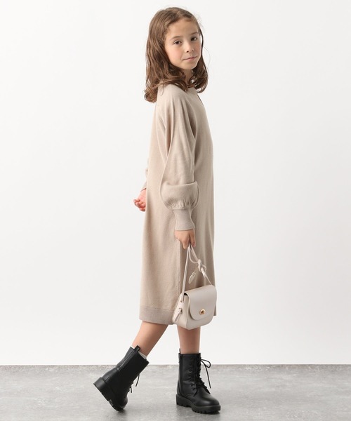GLOBAL WORK(グローバルワーク)の「2セットケーブルニットワンピース/907730(ワンピース・キッズ・アイボリー/モカ・160cm/150cm/110cm/130cm/120cm/100cm/140cm)」の13枚目の写真