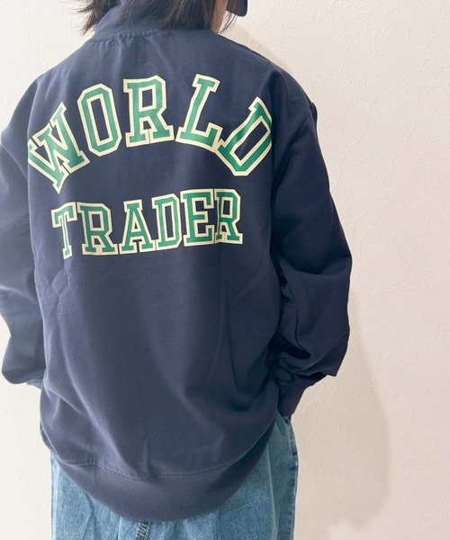 ZI-ON（ジーオン）の「裏起毛 ハーフジップ オーバーサイズ トレーナー（スウェット・キッズ・グリーン系その他/ネイビー/サックスブルー/ブラック/グレー系その他/杢グレー/ブラック系その他/グリーン・120cm/130cm/140cm/150cm/160cm/110cm）」の8枚目の写真