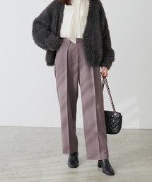 natural couture（ナチュラルクチュール）の「骨スト美シルタックパンツ（その他パンツ）」