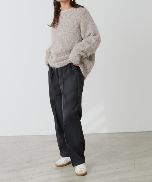 プラダ　編み上げウールパンツ　ストレート コルセット　GUCCI CHANEL GUCCI】グッチ『サイドラインギャバジンストレッチロングパンツ