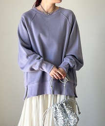 un dix cors | ファスナースリット裏毛プルオーバー(スウェット)