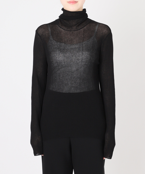 【Deuxieme Classe】Sheer Rib タートルネックプルオーバー Deuxieme Classe（ドゥーズィエムクラス）の「追加 Sheer Rib