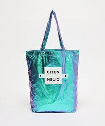 CITEN（シテン）の「＜CITEN＞クルクルパッチン メタリック トートバッグ（トートバッグ）」