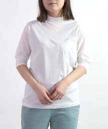 ALWEL | [ALWEL] MOCK NECK H/SLV T / モックネックハーフスリーブTシャツ(Tシャツ/カットソー)