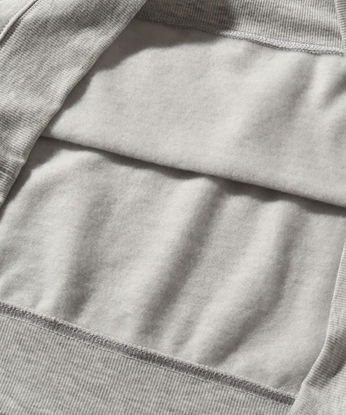 STARTER BLACK LABEL（スターターブラックレーベル）の「【STARTER /スターター】グラフィック発砲プリント 裏起毛 オーバーサイズ スタンドハーフジップ プルオーバー（スウェット・メンズ・ホワイト系/ブラック/ブラウン・M/L/XL）」の21枚目の写真