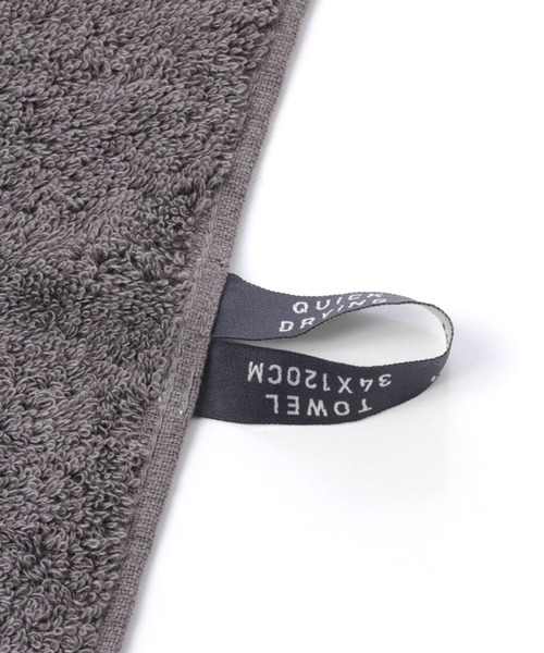 LAKOLE（ラコレ）の「【吸水速乾】ミニバスタオル / 988350（タオル・レディース・ホワイト/チャコール・FREE）」の6枚目の写真