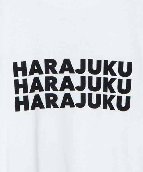 WEGO(ウィゴー)の「WEGO/3連HARAJUKUロゴT(Tシャツ/カットソー・メンズ・ブラック/ホワイト・X-LARGE/LARGE)」の3枚目の写真
