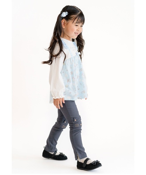 SKAPE（エスケープ）の「ﾉﾋﾞﾉﾋﾞﾈｺﾐﾐﾊﾟﾝﾂ（その他パンツ・キッズ・ブラック/パープル/ピンク/ピンク系その他5・90cm/130cm/110cm/80ｃｍ/100cm/120cm）」の7枚目の写真