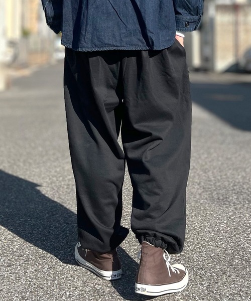 BEATJIVE(ビートジャイブ)の「スウェットパンツ サルエルパンツ ワイド ジョガーパンツ 起毛 ストリート メンズ(スウェットパンツ・メンズ・グレー/チャコールグレー/ブラック/ネイビー・FREE)」の6枚目の写真