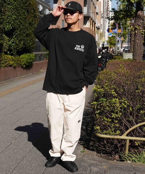 TOY MACHINE(トイ マシーン)の「【ムラサキスポーツ限定】TOY MACHINE/トイマシーン ロンT 長袖 オーバーサイズ バックプリント MTMPELT6(Tシャツ/カットソー・メンズ・ホワイト/ブラック・XL/M/L)」の16枚目の写真