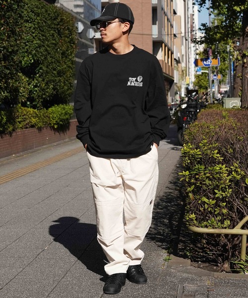 TOY MACHINE(トイ マシーン)の「【ムラサキスポーツ限定】TOY MACHINE/トイマシーン ロンT 長袖 オーバーサイズ バックプリント MTMPELT6(Tシャツ/カットソー・メンズ・ホワイト/ブラック・XL/M/L)」の17枚目の写真