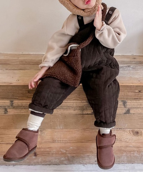 aimoha（アイモハ）の「【aimoha-KIDS-】子供服　モコモコショルダーバッグ（ショルダーバッグ・キッズ・ブラウン/オフホワイト・FREE）」の9枚目の写真