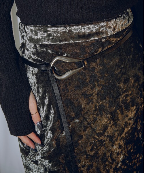 Ezick(エジック)の「Multi-fit アソートレザーベルト(ベルト・レディース・A/C/B/E/F/D・FREE)」の6枚目の写真