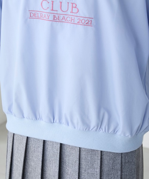 BONLECILL(ボンルシール)の「ロゴ刺繍ブロードリブプルオーバー(その他トップス・レディース・ブルー/アイボリー/ブラック/レッド・FREE)」の19枚目の写真