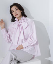 NATURAL BEAUTY BASIC（ナチュラルビューティーベーシック）の「◇ビックボウブラウス（シャツ/ブラウス・レディース）」