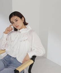 NATURAL BEAUTY BASIC | ◇ビックボウブラウス(シャツ/ブラウス)