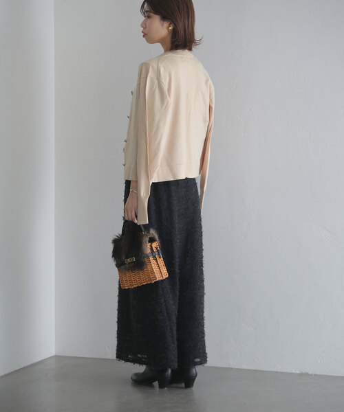 La TOTALITE（ラトータリテ）の「《追加2》ビジューアンサンブル（アンサンブル・レディース・ベージュ/イエロー/ブラック/グレー・FREE）」の6枚目の写真