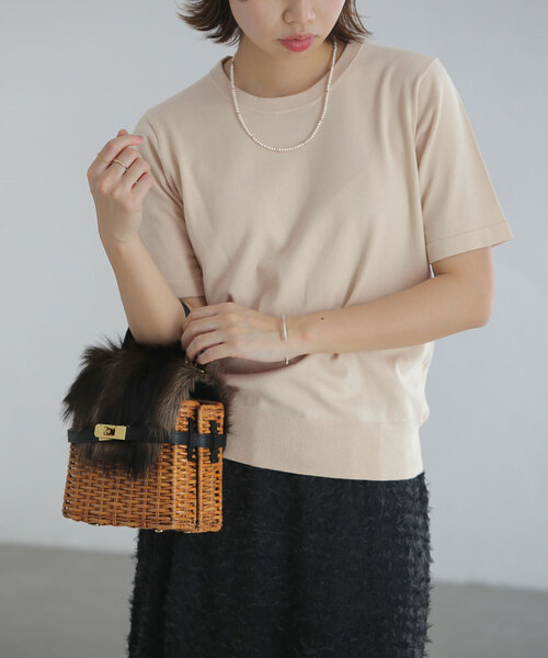 La TOTALITE（ラトータリテ）の「《追加2》ビジューアンサンブル（アンサンブル・レディース・ベージュ/イエロー/ブラック/グレー・FREE）」の8枚目の写真